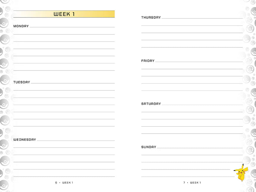 Pokemon Wisdom Weekly Journal