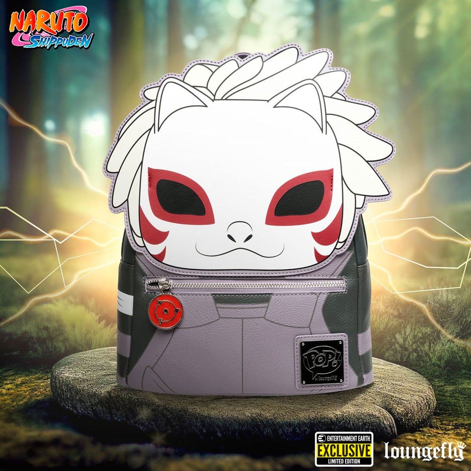 Naruto Shippuden Anbu Kakashi Hatake EE Exclusive Mini Backpack by Loungefly