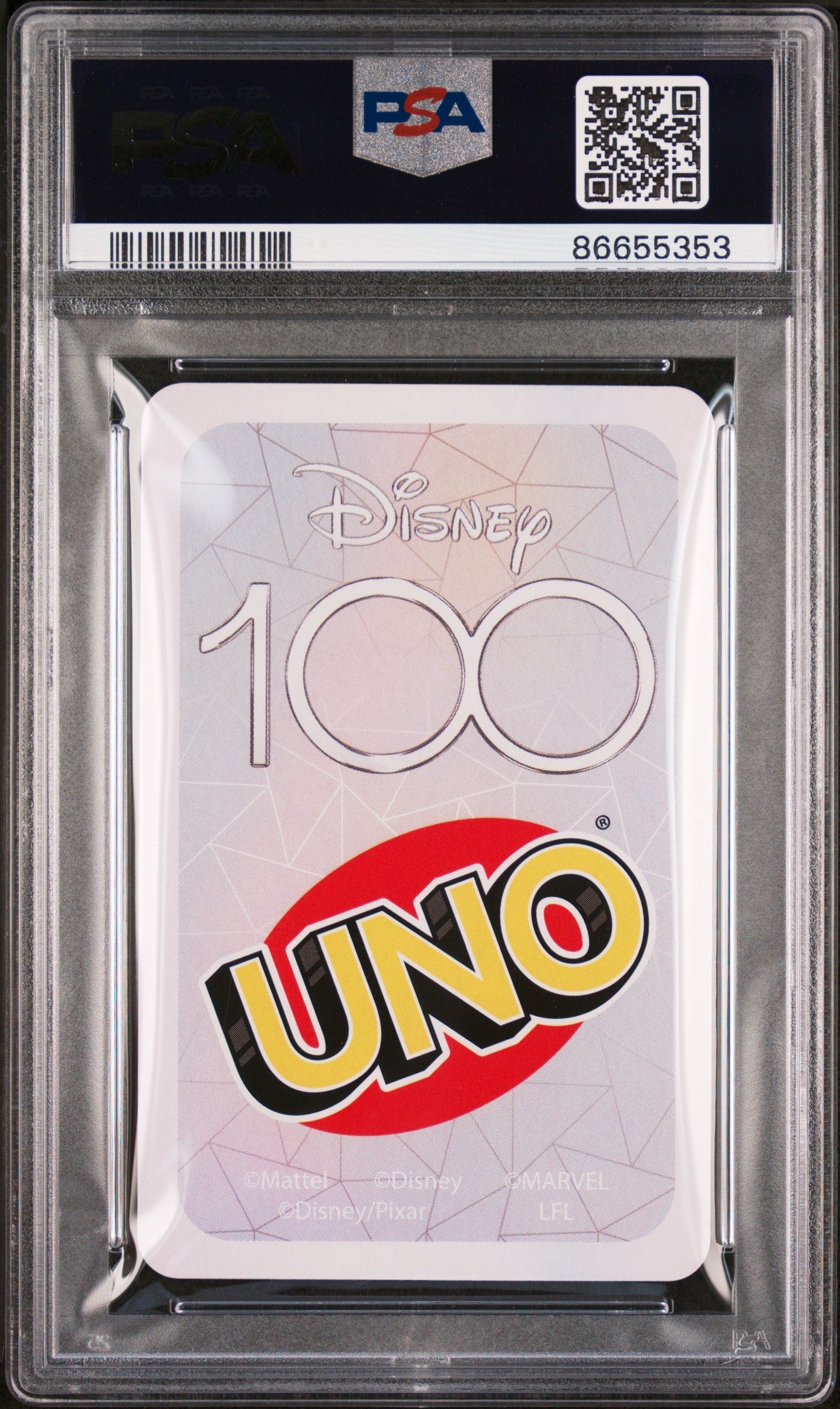 2023 UNO DISNEY 100 STITCH GREEN 8 PSA 10