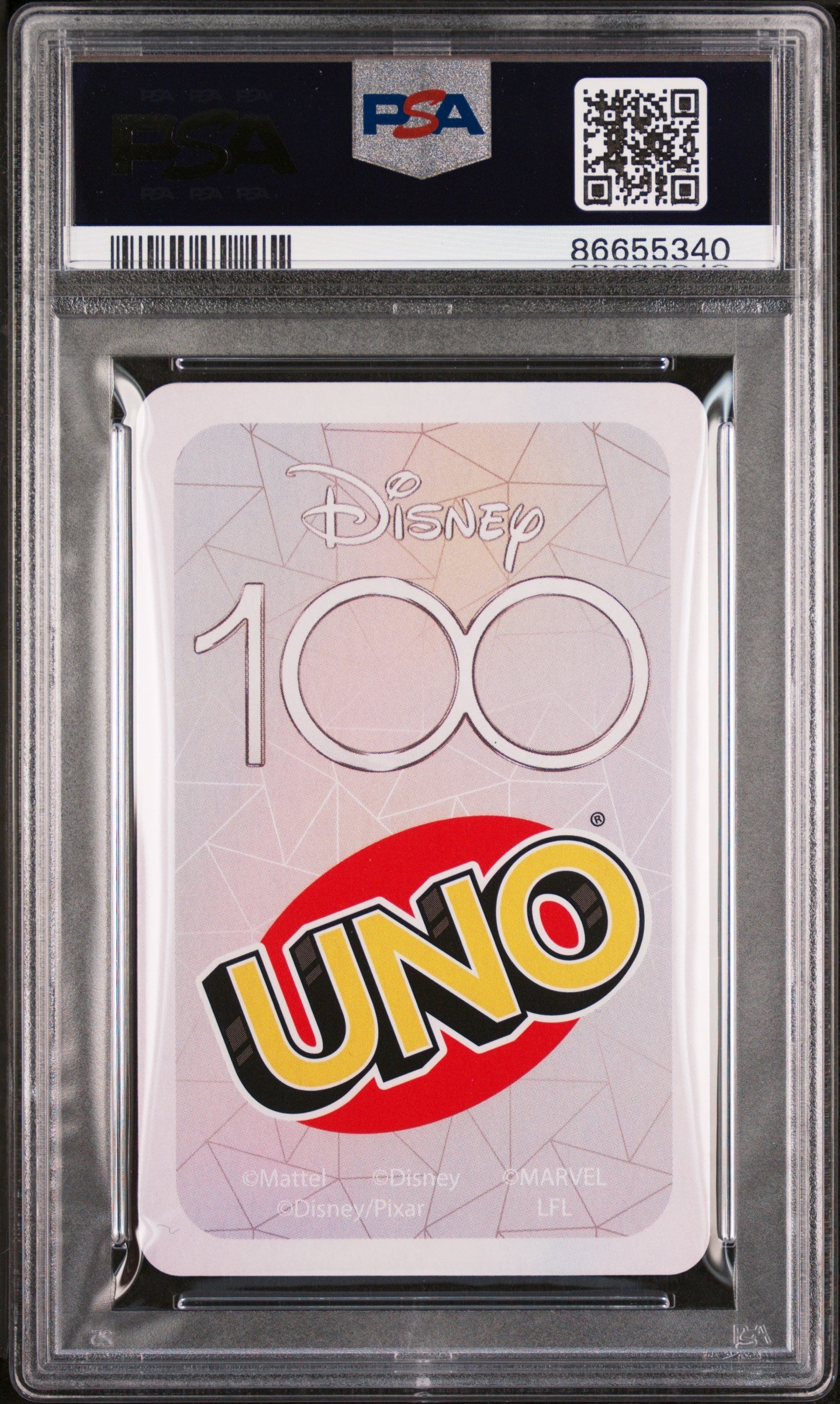 2023 UNO DISNEY 100 MINNIE MOUSE BLUE 5 PSA 9