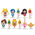 Sailor Moon Series 7 3D Sculpted Character Keychain Clip Blind Bag