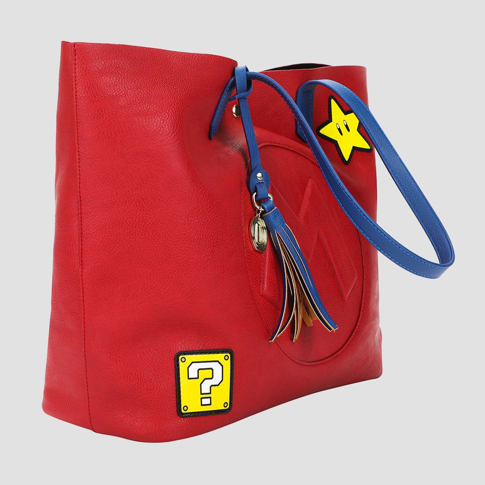 Super Mario Bros Patch Tote Bag