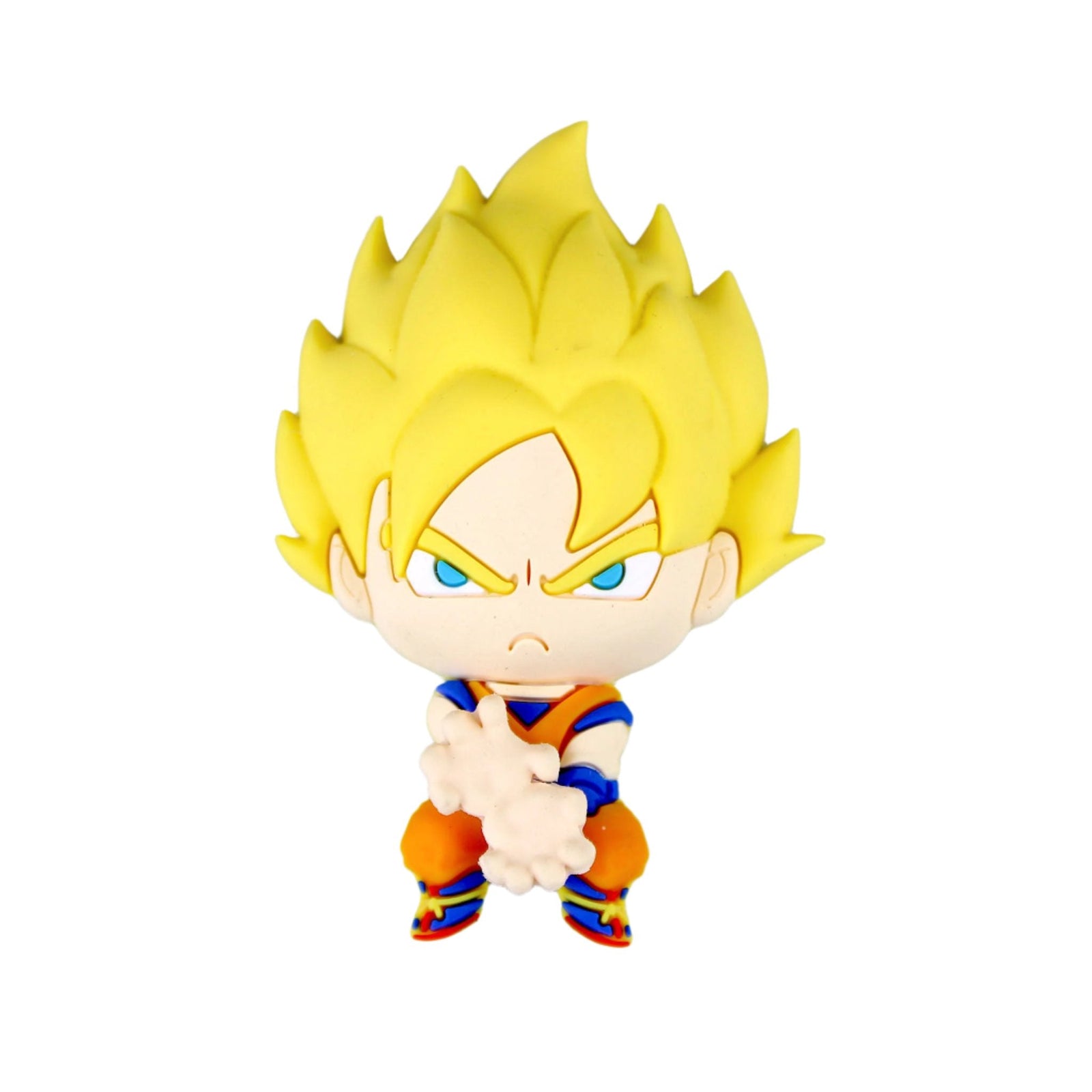 Dragon Ball Z Chibi Super Saiyan Goku Kamehameha 3D Foam Magnet
