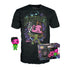 Infinity Killmonger (Blacklight) & Infinity Killmonger Tee (L, Sealed) 989 - Target Exclusive