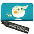 Star Wars: The Mandalorian Grogu Kawaii Wristlet Tech Wallet