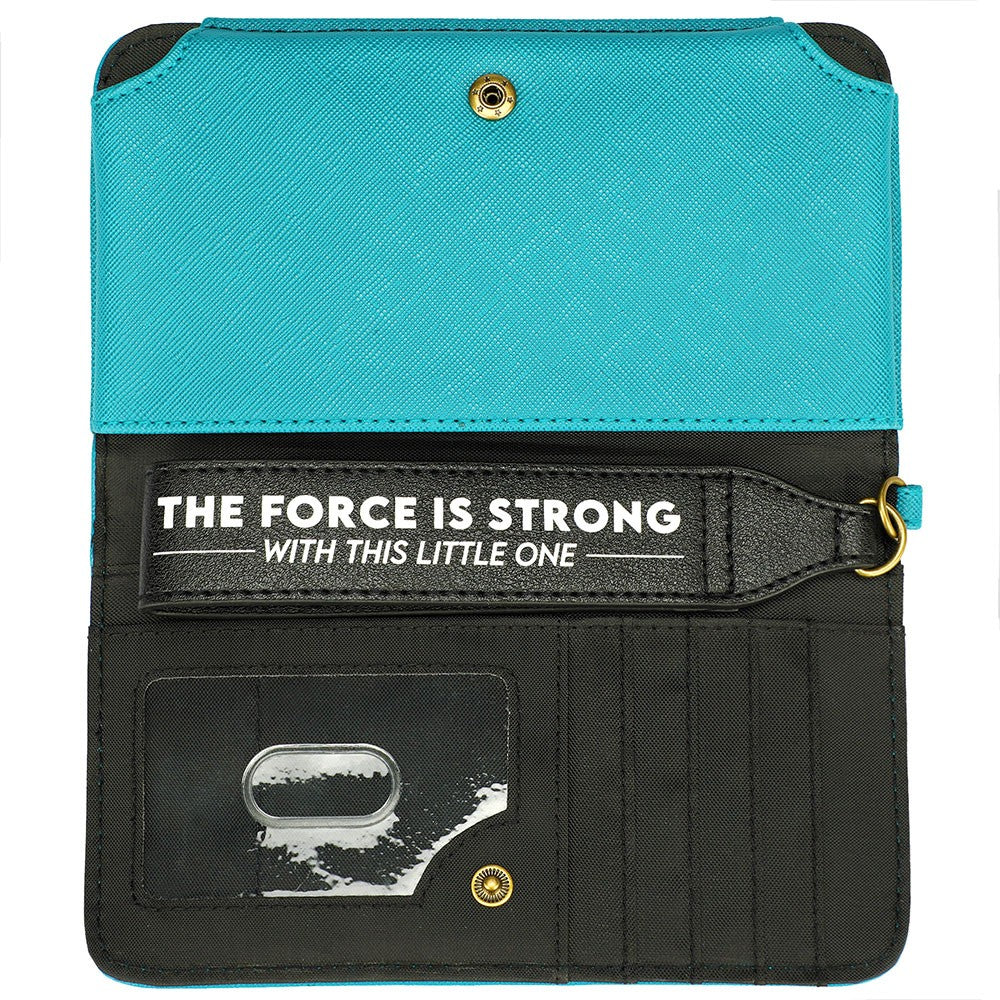 Star Wars: The Mandalorian Grogu Kawaii Wristlet Tech Wallet