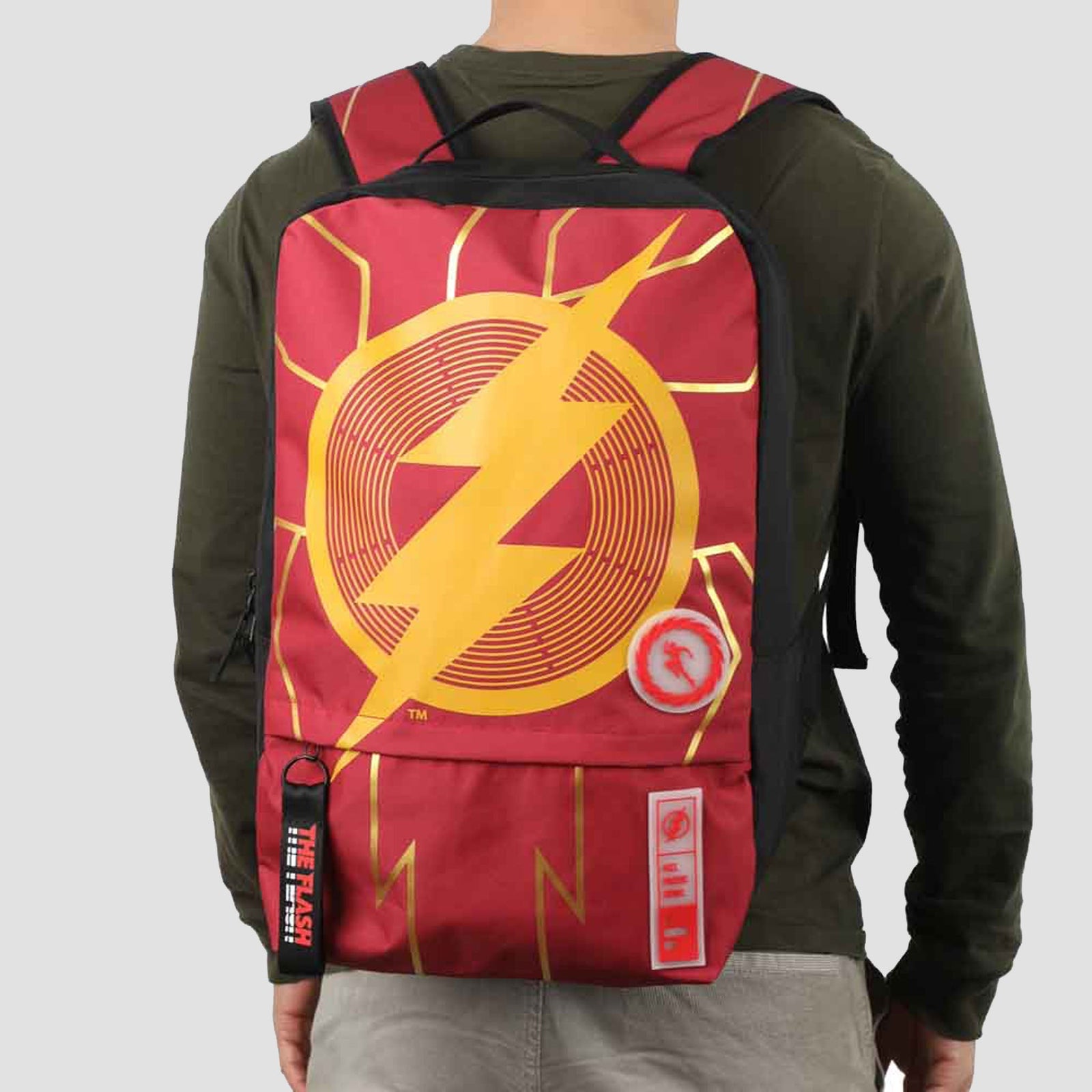 The Flash (DC Comics) Worlds Collide Laptop Backpack