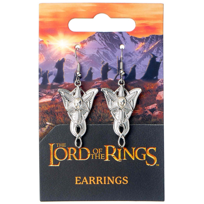 The Lord of the Rings Arwen's Evenstar Drop Earrings