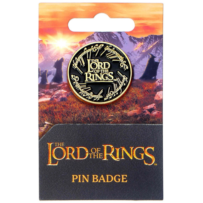 The Lord of the Rings Logo Enamel Pin