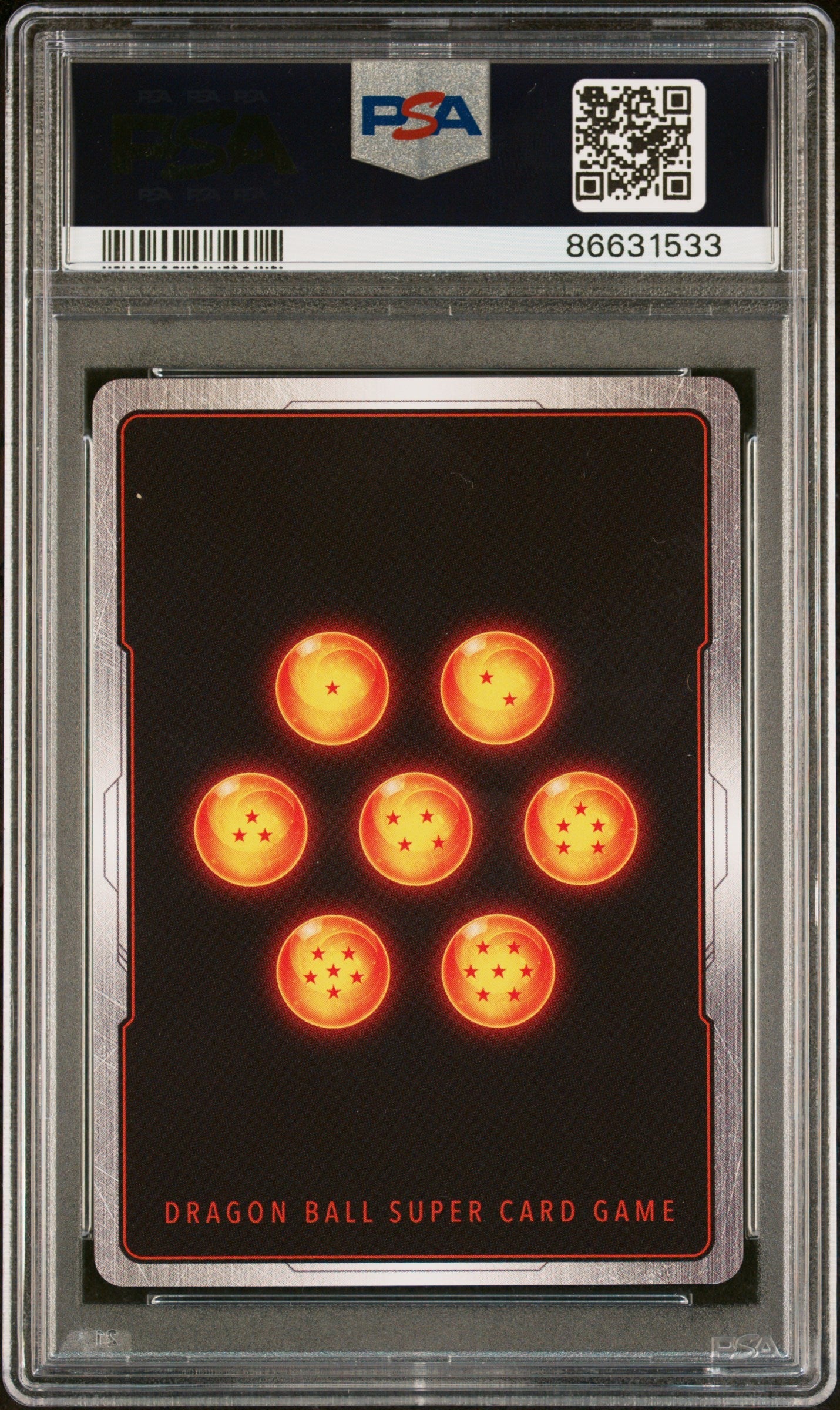 2018 DRAGON BALL SUPER SUPER 17/INFRNL.MCHN. #P-080 - PSA 10