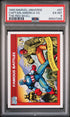 1990 MARVEL UNIVERSE CAPTAIN AMERICA VS. THE RED SKULL #97 - PSA 6