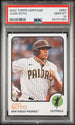 2022 TOPPS HERITAGE JUAN SOTO  #663 - PSA 10