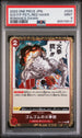 2022 ONE PIECE JAPANESE ROMANCE DAWN G/G F/F PSTL.RED HAWK #26 - PSA MINT 9