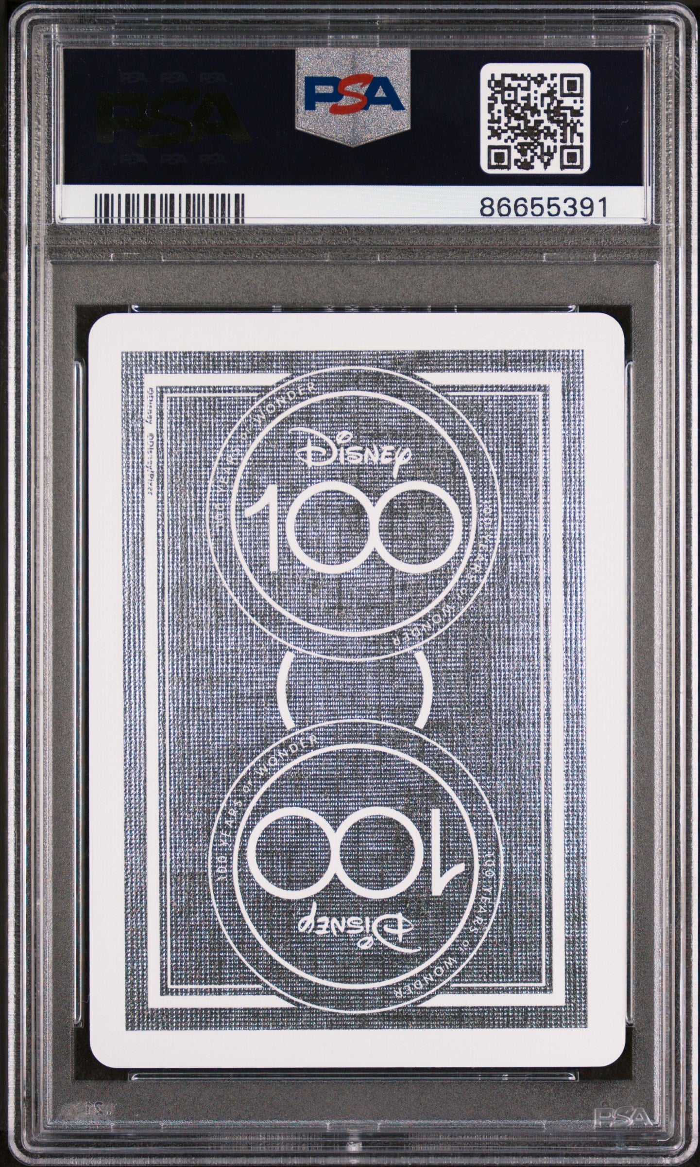 2023 DISNEY 100 PLAYING CARDS NEMO ACE OF HEARTS PSA 10
