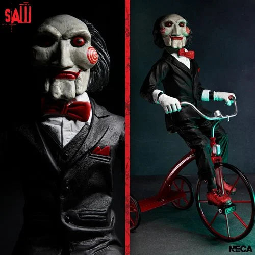 Saw Billy the Puppet with Tricycle 12-Inch Action Figure