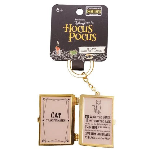 Hocus Pocus Spell Book Key Chain - Exclusive