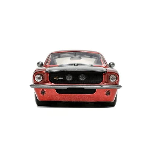 *Dent/Ding Packaging* - Guardians of the Galaxy Star-Lord 1967 Mustang Shelby GT-500 1:24 Scale Die-Cast Metal Vehicle with Figure