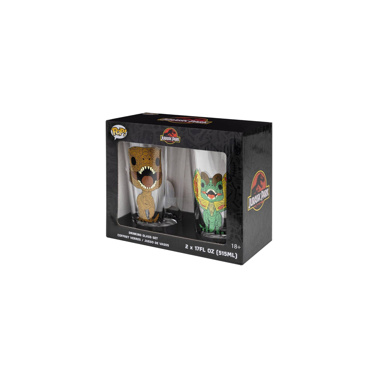 Funko 2-pack Jurassic Park Pint Glasses