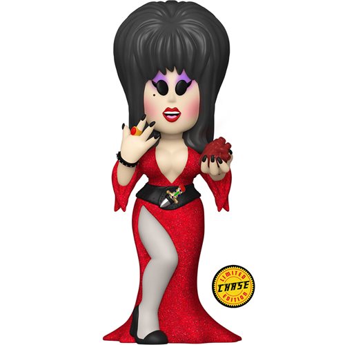 Sealed Elvira Vinyl Soda Figure w/ Chance of Chase - Entertainment Earth Exclusive