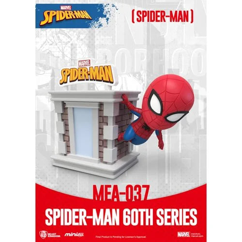 Spider-Man 60th Anniversary MEA-037 Mini-Figure - Blind Box (set of 6) - Chase Possibility