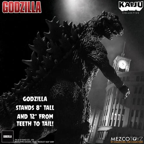 Kaiju Collective Godzilla (1954) Black and White Edition Figure