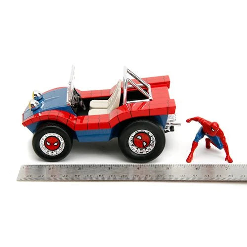 Spider-Man Hollywood Rides 1:24 Scale Die-Cast Metal Buggy with Figure